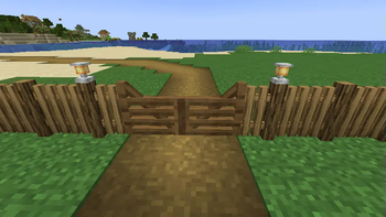 Farm gate