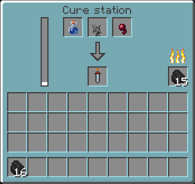 Cure station