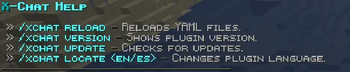All commands of X-Chat