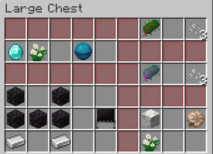 Normal crafting recipes