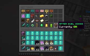Make Sure After Duel Songs Are Turned On (On Donut SMP)