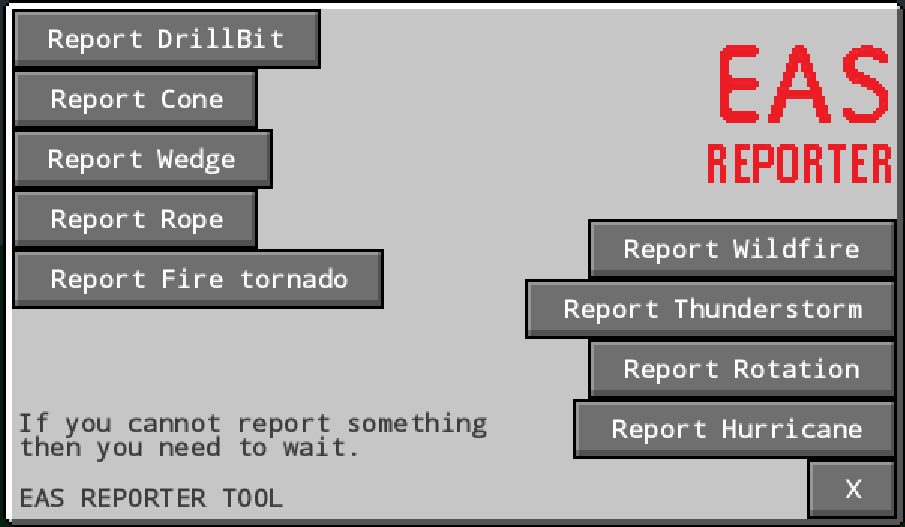 EAS Reporter GUI