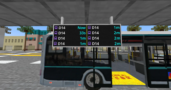 Seoul City Bus PIDS (large variant)