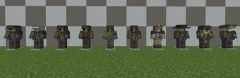 Colonial uniform sets