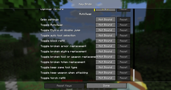Key Binds
