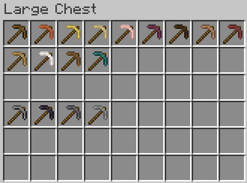 Pickaxe Showcase