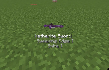 Item with enchant description