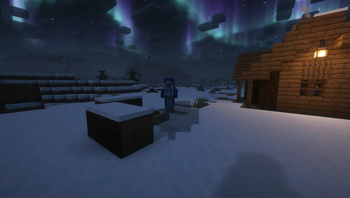 An Iceologer near his cabin (Friends&Foes)
