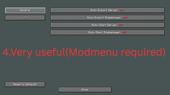 Optional but usefull