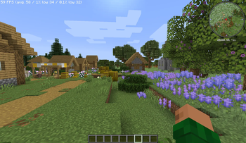 A cute plains village