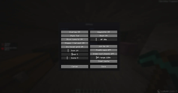 Rattlebox settings