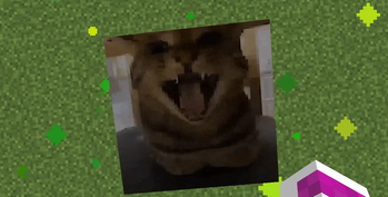 screaming cat totem