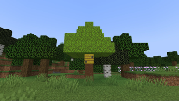 A Tree Made in the Mod