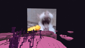 It's making fun of you