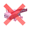 No Axolotl ❌