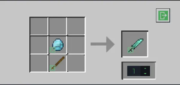 Diamond Knife crafting recipe