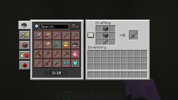 Interface - Crafting Table