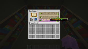 Interface - Enchantment Table