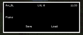 Save panel