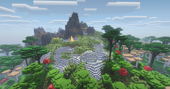 Volcano Mountains