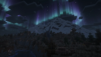 Nighttime Mountain