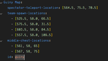 Easy map setup