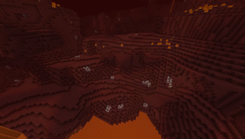 Nether Wastes (No Shaders)
