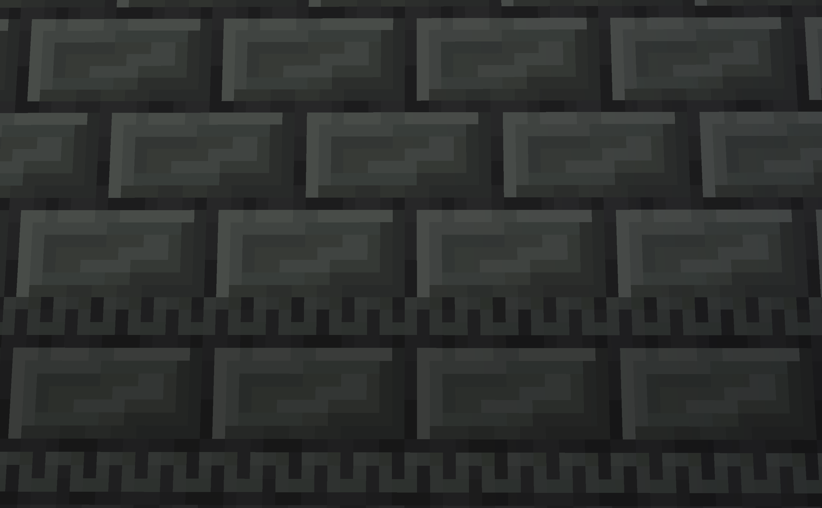 A wall with the new Tuff Blocks