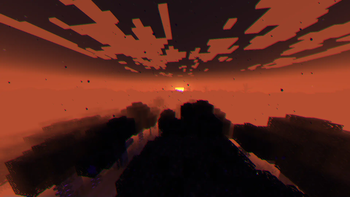 Ominous Valley Dusk