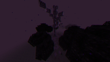Ominous Valley dead tree