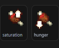 Explosive's Better Saturation & Hunger Effect Icons