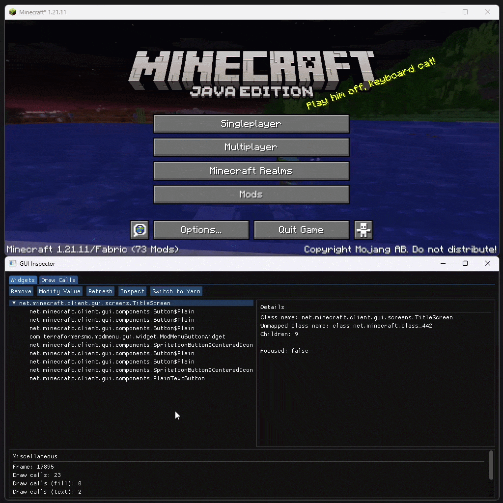 GUI Inspector — screenshot 2