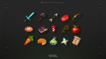 Some of the item textures