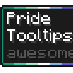 Gay MLM Pride Flag Tooltip (Frame-only 7-Color)