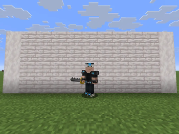 Netherite Armour With Key Shield