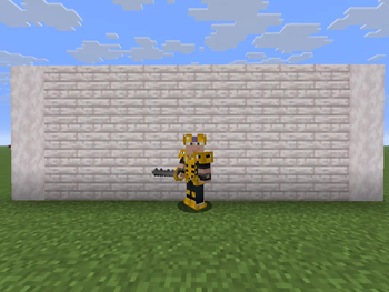 Gold Armour With Key Shield