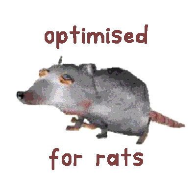 Optimised for Rats