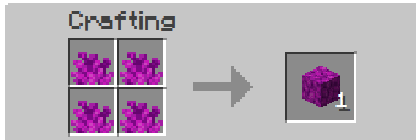 Bubble Coral Block Recipe