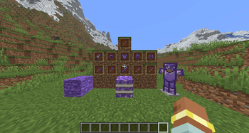 Reinforced Amethyst tool and block set