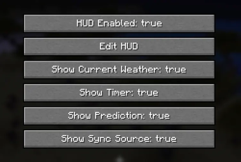 Configuration Menu