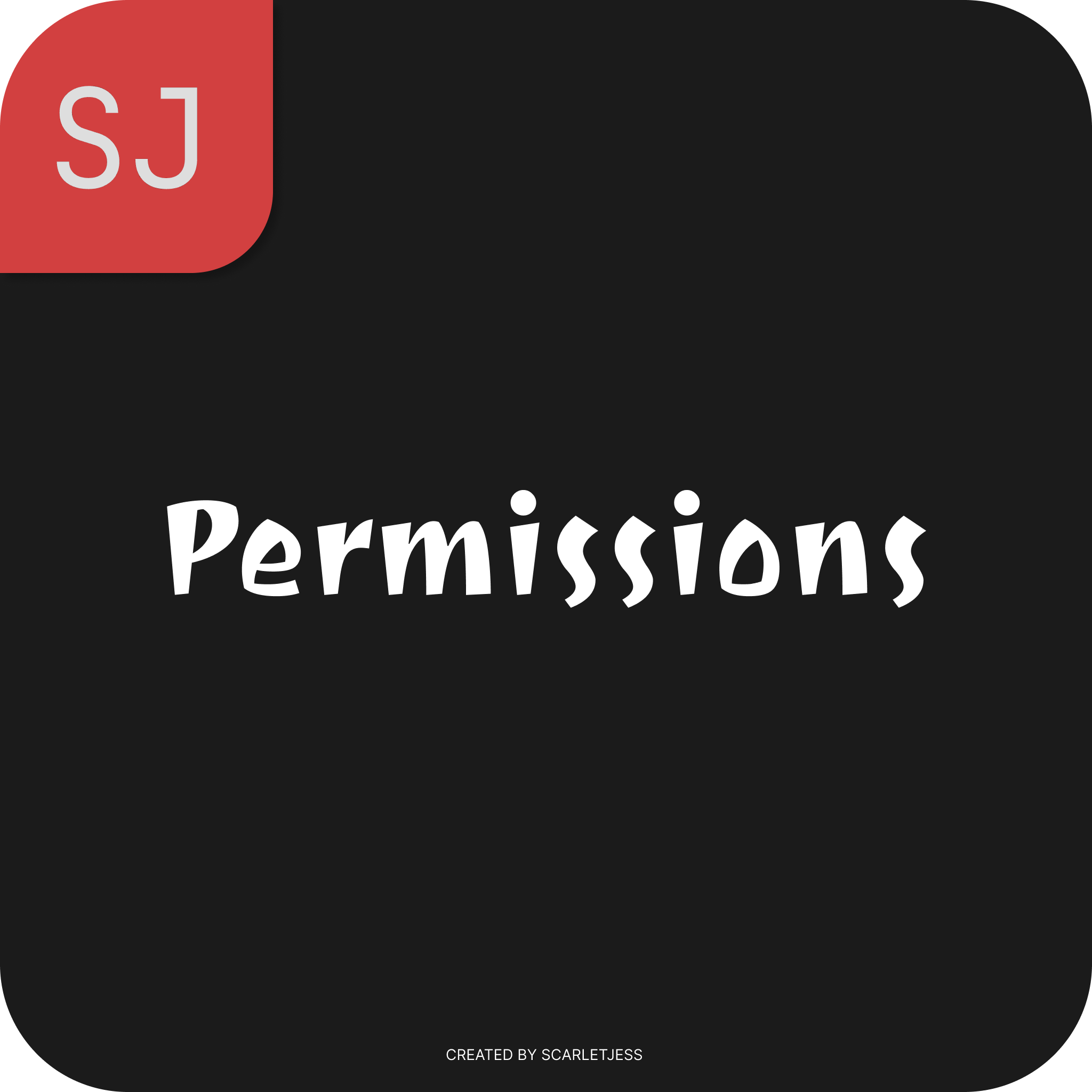 [SJ] Permissions