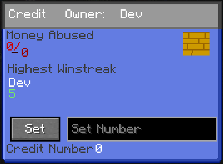 Blue Creditcard