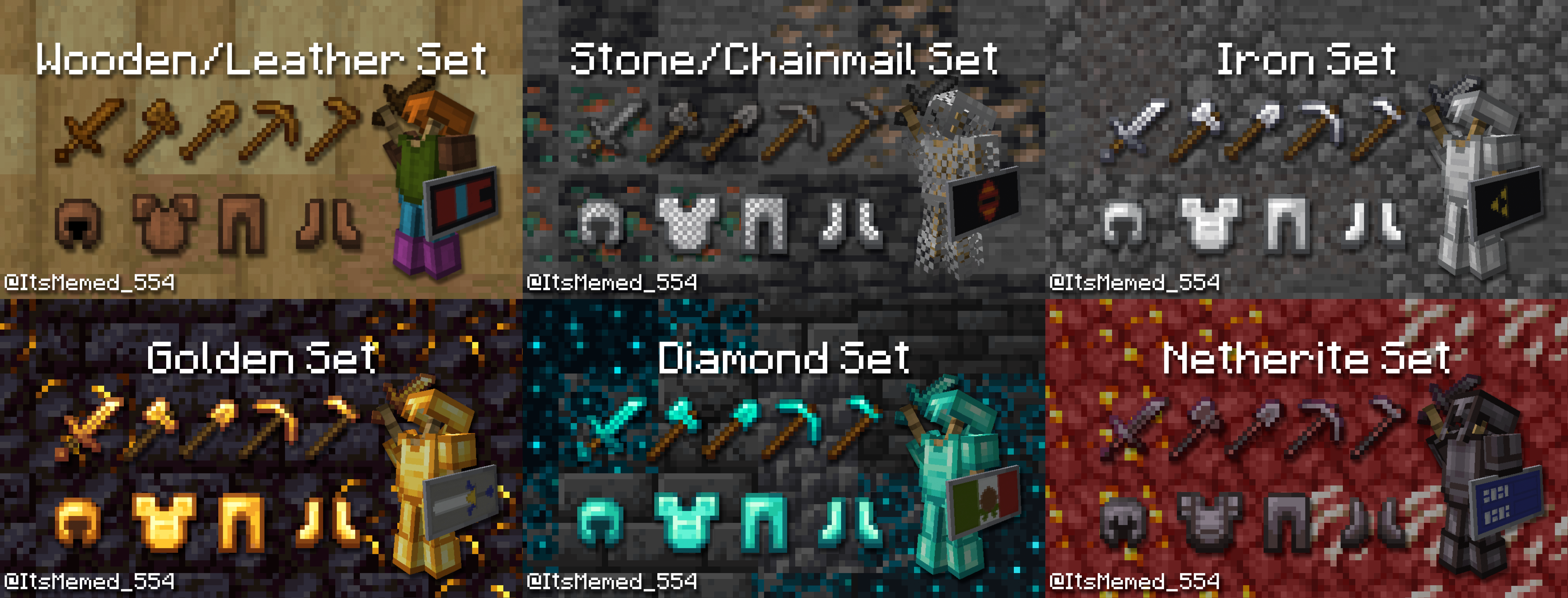 Armors, Tools and HD Shields