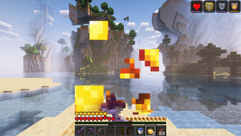 Theone's Eating Animation, Status Effect Bars, Apple Skin