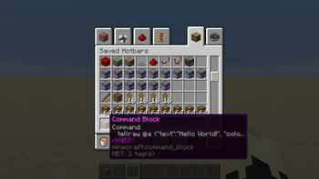 See commands of copied command blocks!