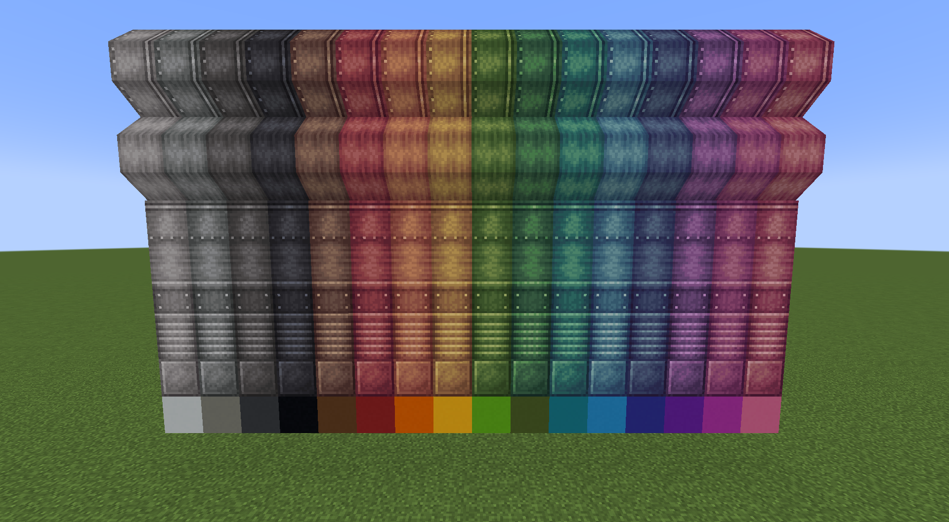 All blocks and hulls from the mod
