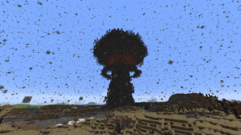 "Fat Man" Mushroom Cloud