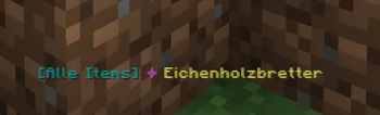 Hotbar Title