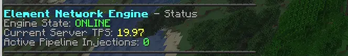 Engine Status & TPS Monitor.