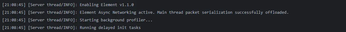 Clean Startup Initialization.